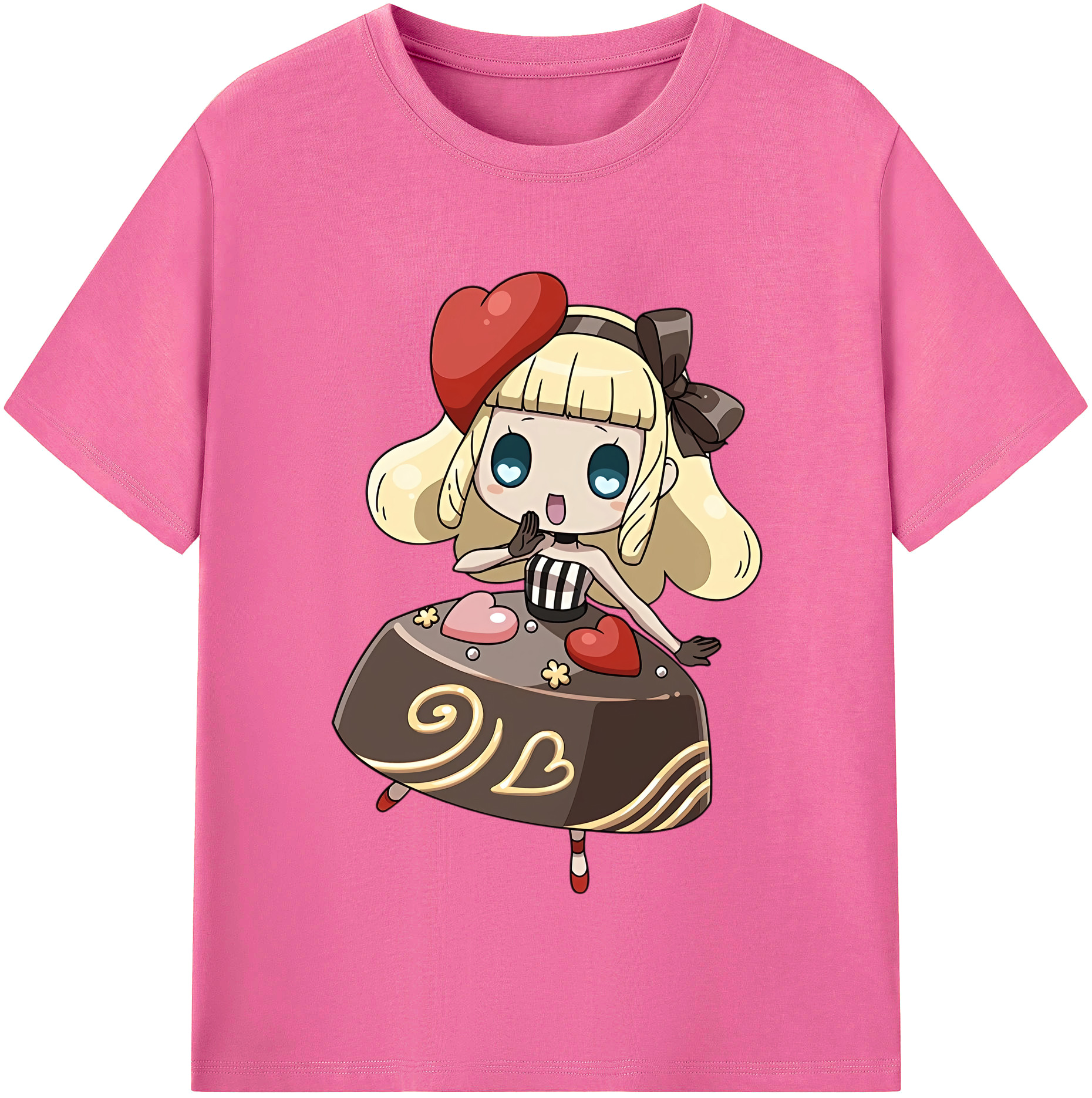 （画像用） 妖怪ウォッチ Yo-kai Watch レディースカジュアルプリントTシャツ（綿100％）